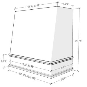 WILMINGTON - ANGLED CLASSIC MOULDING SMOOTH