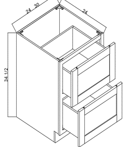 DRAWER BASE 2 DRAWER