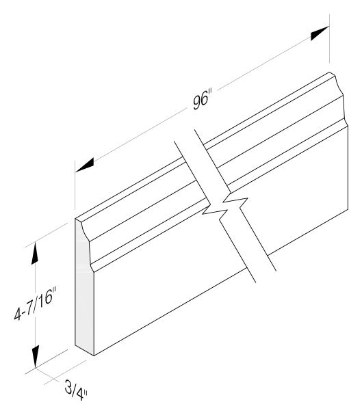 BASEBOARD MOLDING