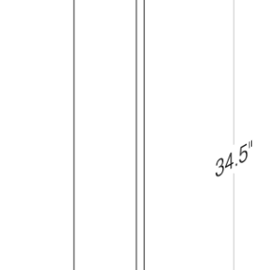 NATURAL COLOR ROLL OUT DRAWER WITH GLIDES