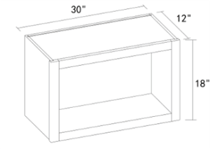 Wall Open Cabinet