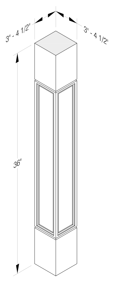 STANDARD SHAKER POST